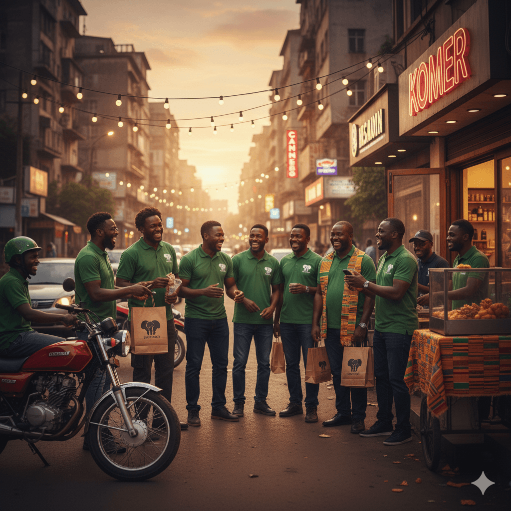 Built with local drivers and businesses